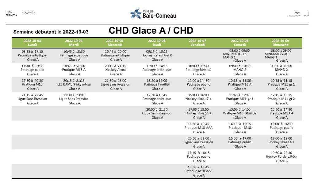 Calendrier CHD glace A semaine du 3 octobre version 5.