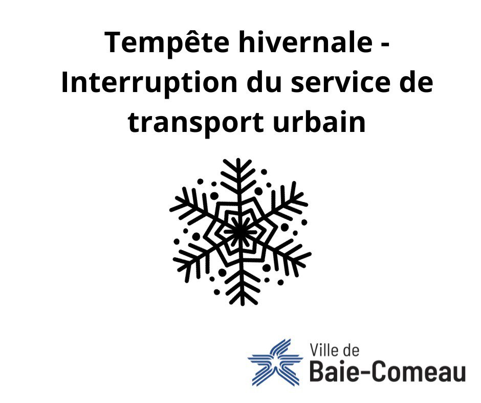 Interruption du service de transport urbain