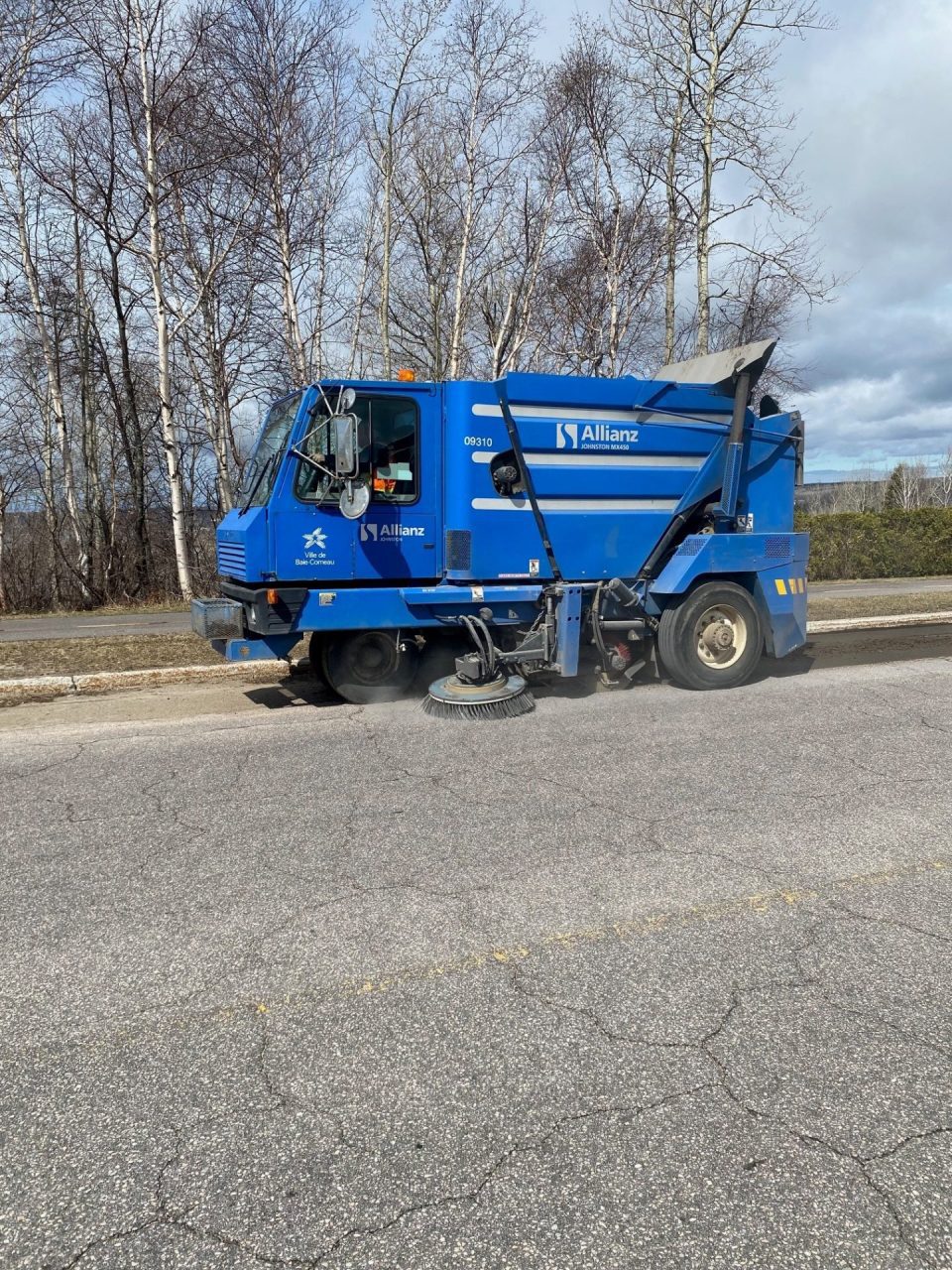 Balayage des rues🚜🧹 Ville de