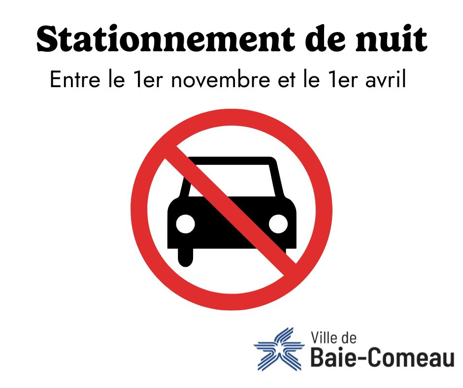 Rappel – Stationnement de nuit dans la rue