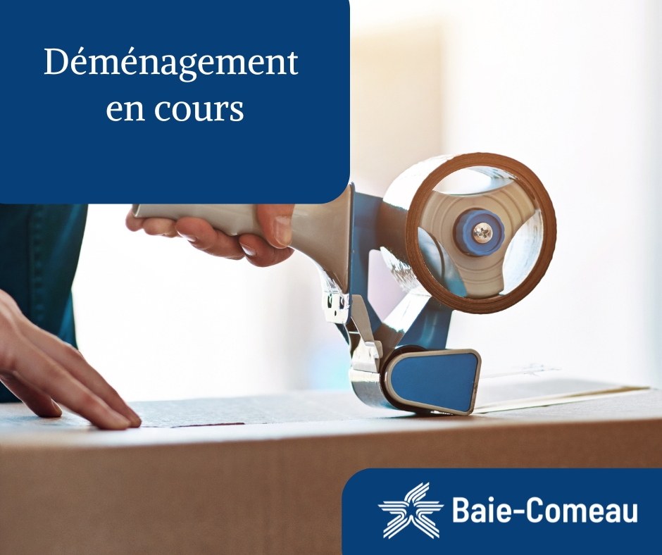 Déménagement en cours
