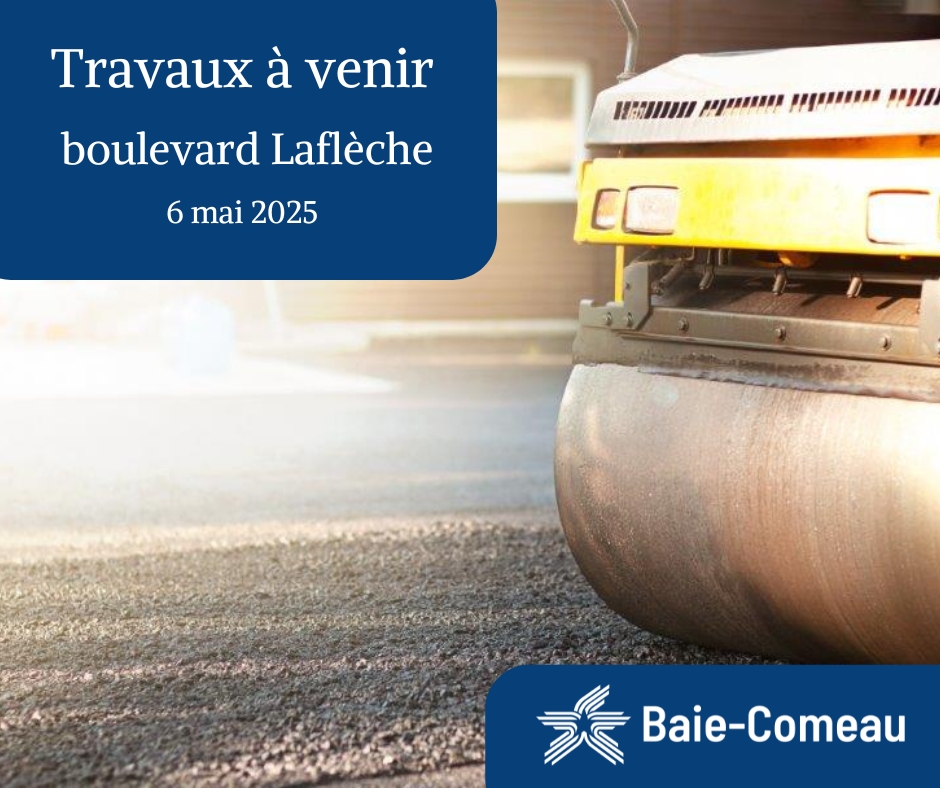 Travaux à venir – boulevard Laflèche