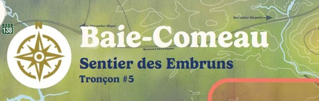 Sentier des Embruns : Zone fermée sur le tronçon 5