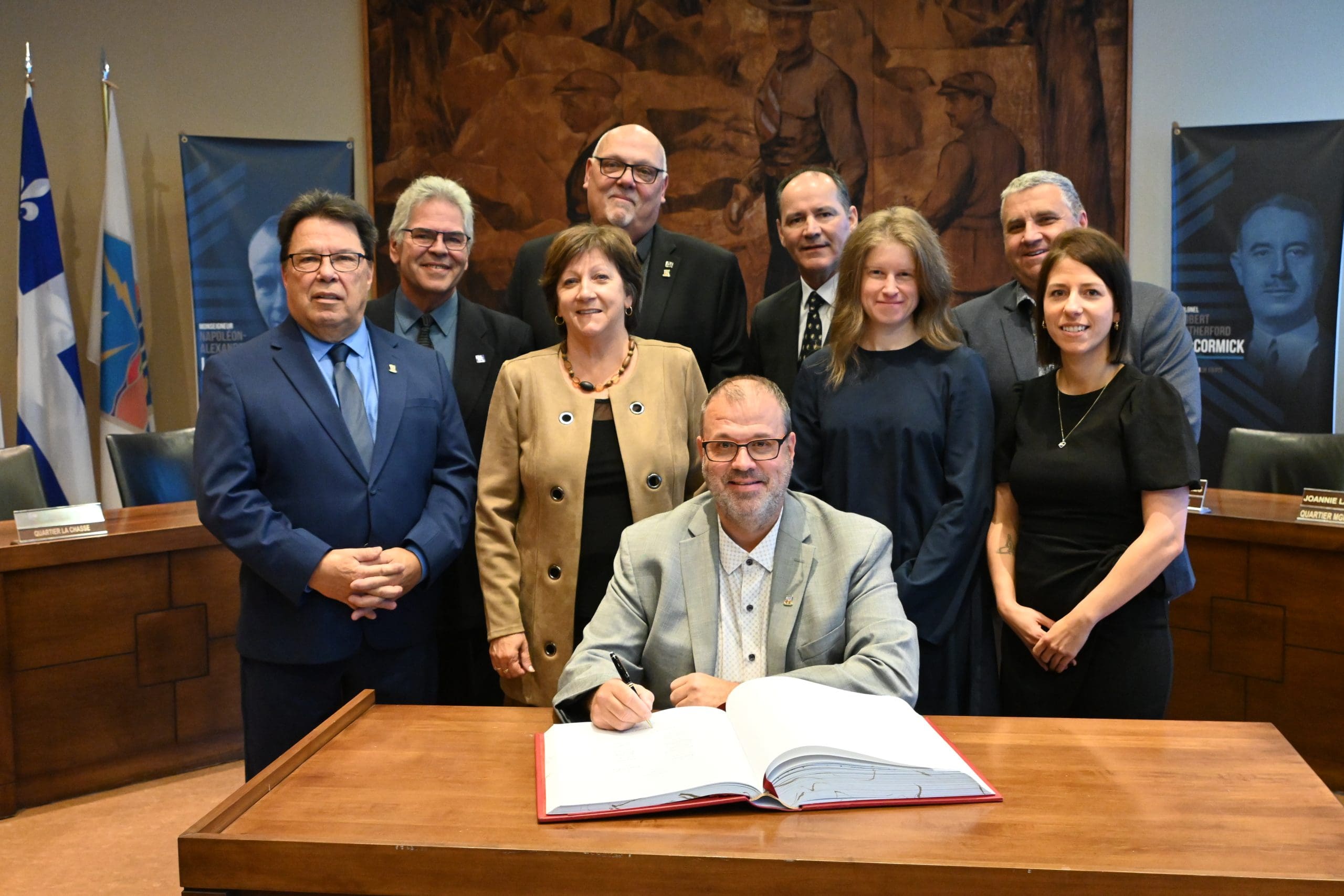 Assermentation des élus 